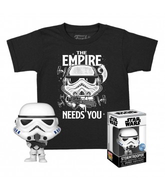 Star Wars Pocket POP! & Tee Box Stormtrooper
